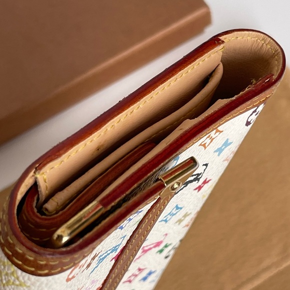 SOLD LOUIS VUITTON Porte Tresor International Monogram Multicolore Canvas Wallet - Picture 4 of 8
